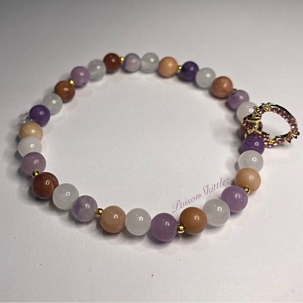 Hello Kitty Gemstones Bracelet LOVE stones